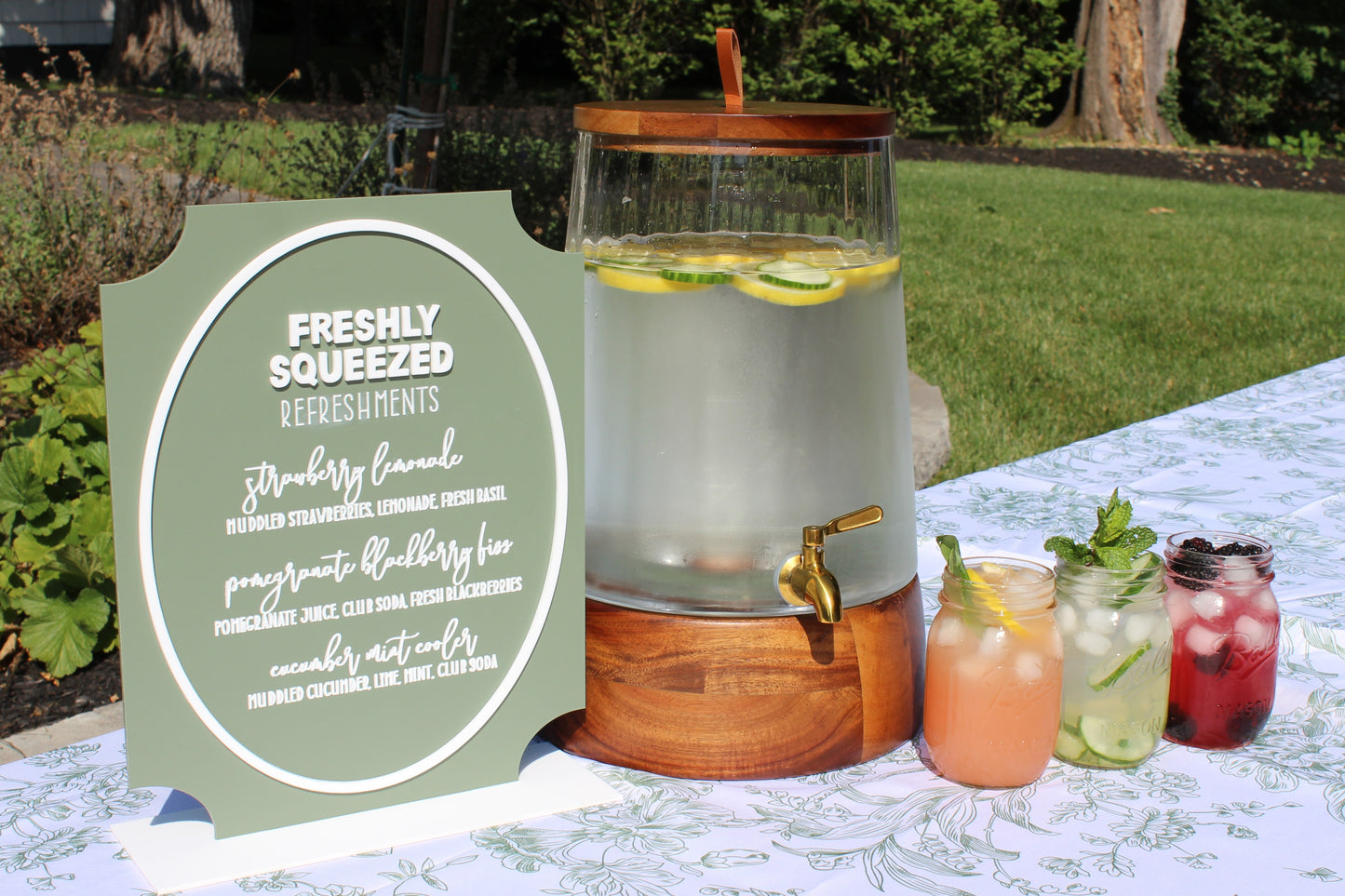 Signature Drink Sign