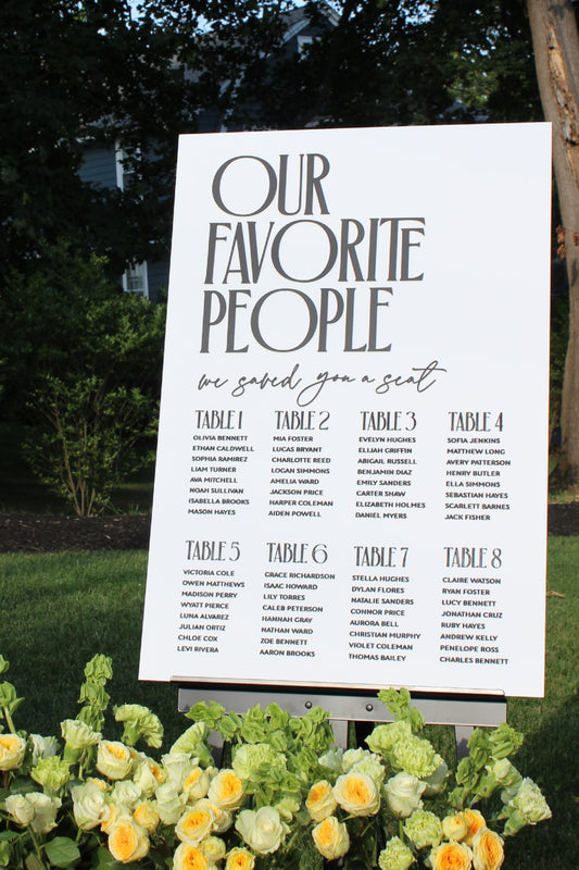 Seating Chart