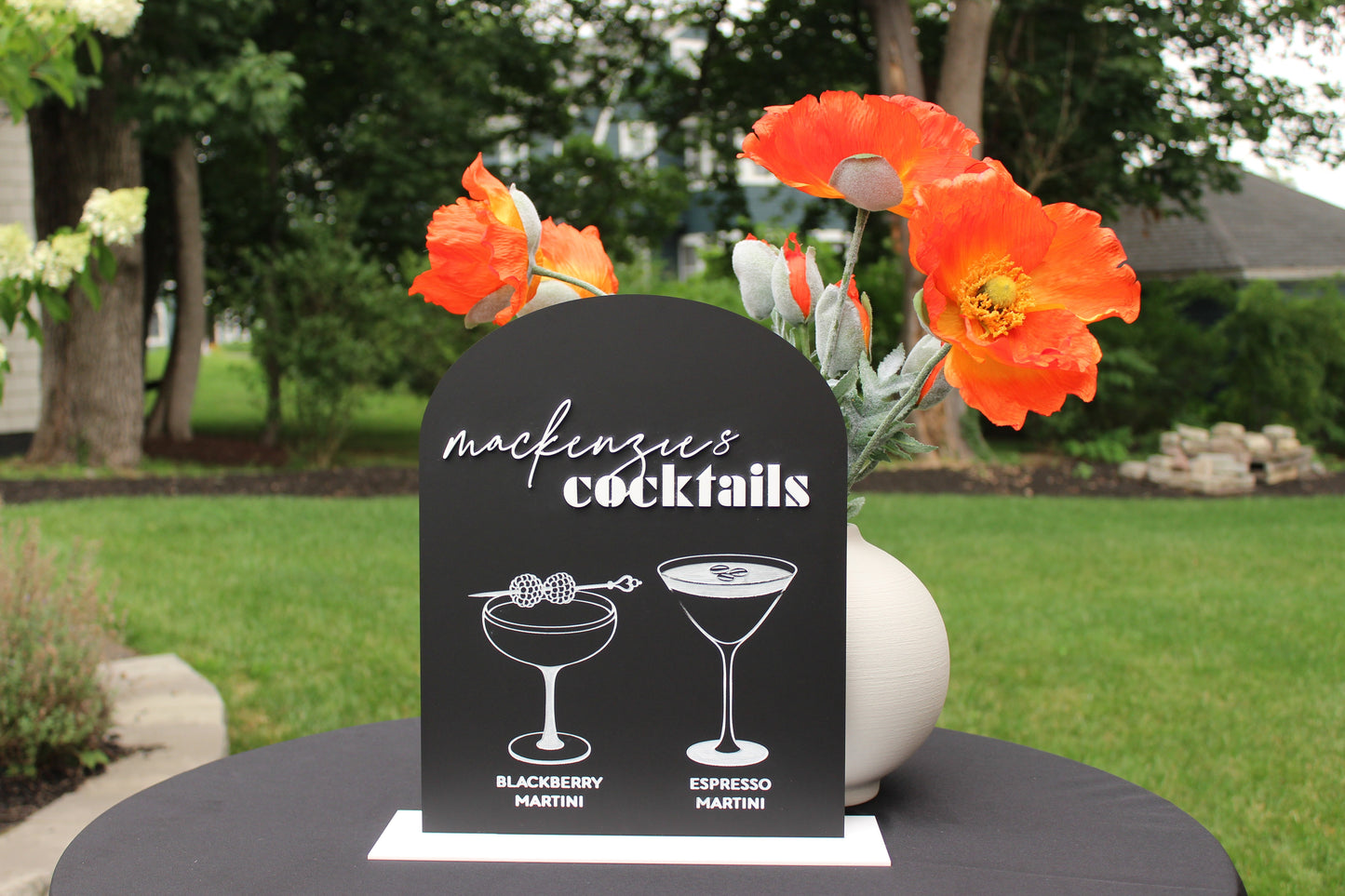 Signature Drink Sign