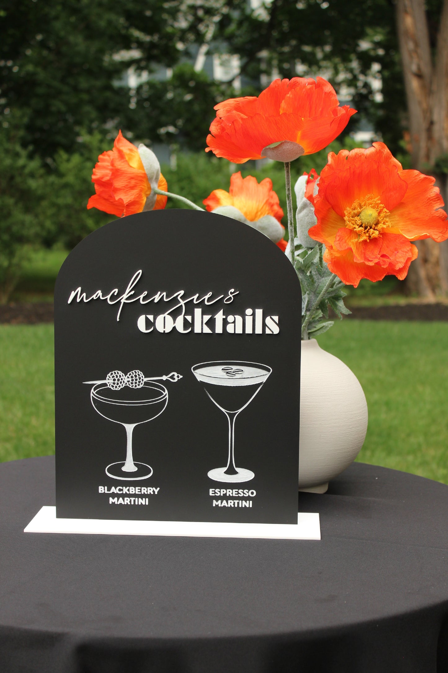 Signature Drink Sign